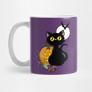 Hallows Eve Kitty Mug